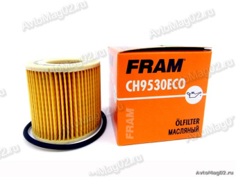 Фильтр масляный FRAM  CH9530 ECO   Skoda Fabia 1.2L    (картридж  h62, d64/31)