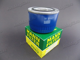 Фильтр масляный   2108  MANN  W914/2   ВАЗ 2108-15