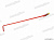 Вороток Г-образный 1000мм  с карданом  красный Казань  10542 от интернет-магазина avtomag02.ru