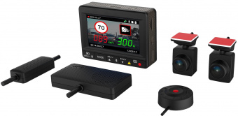 Видеорегистратор Inspector Scirocco GPS-информатор, 2 камеры, Full HD, экран 6,75см, microSD до 32 G