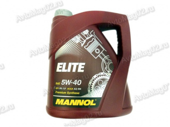 MANNOL Elite 5W-40 (синт)  4л