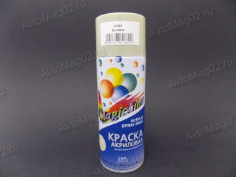 Краска (эмаль) аэрозоль MagicLine 450мл  бежевая  (090)