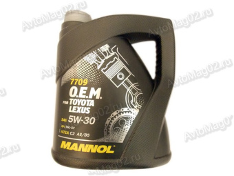 MANNOL   O.E.M. for TOYOTA  LEXUS  5W30(синт)  4л