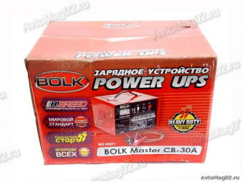 Зарядное устр-во  BOLK Master CB-30А  12/24В  510/850Вт  170-350Ач  ВК34004
