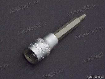 Головка с вставкой 1/2"  Шестигранник  дл. 100мм  х  5    625105 Дело Техники