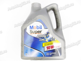 MOBIL Super 2000 X1 DIESEL 10W-40 (п/с)  4л