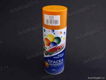 Краска (эмаль) аэрозоль MagicLine 450мл  красная "охра"