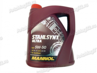 MANNOL Stahlsynt  Ultra 5W50 (синт)  4л