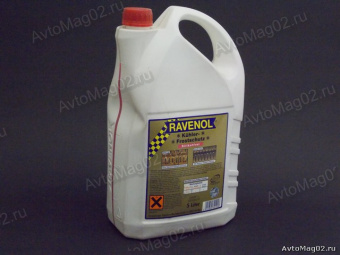 Антифриз RAVENOL  -75 С*, G-12 красный концентрат  5л