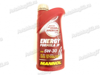 MANNOL Energy Formula JP 5W-30 (синт)  1ляпонских, корейских и американ. машин