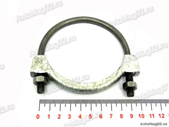Хомут крепления глушителя (стремянка) d 83,5мм Н.Новгород   Камаз
