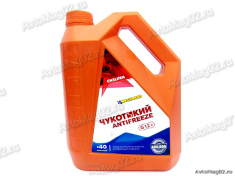Антифриз ЧЕЛСИ G12+ -40C LONG LIFE  красный  5л