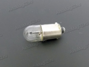Лампа цокольная 24В  4W (BA9s, T4W, белая, приборная грузовики)  МАЯК