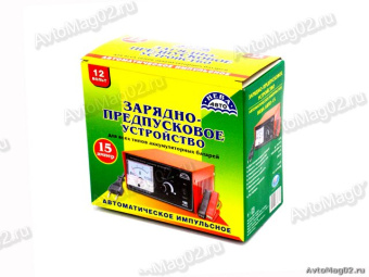 Зарядное устр-во НЕВА  Авто 15А  (предпусковое, автомат)