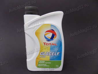 Антифриз TOTAL Clacelf Plus G-11 сине-зелёный  1л  концентрат