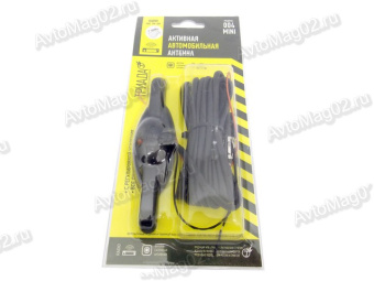 Антенна "ТРИАДА" AN-004 mini активная на стекло (AM\FM) 12V