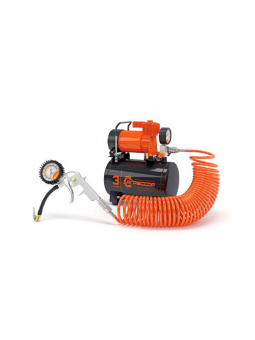 Компрессор АГРЕССОР с ресивером 3 л, 12V, 180W, шланг 10м, (Autoprofi)