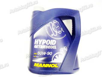 MANNOL 80W-90 Гипоидная трансмиссия (GL-5)  4л