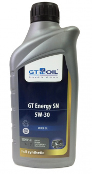 GT Energy 5W-30 SN синт. бенз.  1л Корея