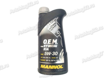 MANNOL   O.E.M. for HYUNDAI KIA 5W30(синт)  1л