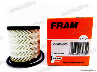 Фильтр масляный FRAM  CH 9973 ECO    Citroen 1.4-2.0L, Peugeot 1.4- 2.0L   (СН 10066)
