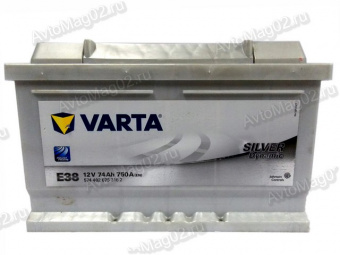 Аккумулятор 74 А*ч VARTA Silver Dynamic EN 830А 574402  (о.п.)