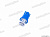 Лампа безцокольная 12В  5 Вт (W2.1x9.5d, W5W СВЕТОДИОД)  T10 конус BLUE МАЯК от интернет-магазина avtomag02.ru