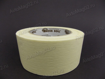 Скотч малярный 50мм 50м NOVA ROLL (белый)