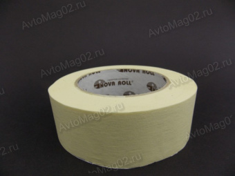 Скотч малярный 38мм 50м  NOVA ROLL (белый)