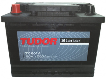 Аккумулятор  60 А*ч  TUDOR Starter  EN 500А (п.п.)