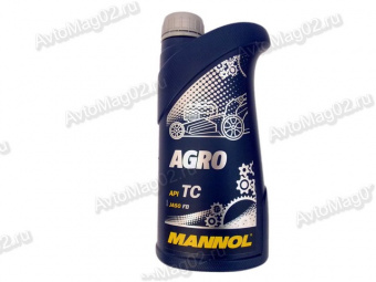 MANNOL 2-х Тактный  AGRO (п/с) моторн. масло 1л (для с/х техники) API TC  JASO FB