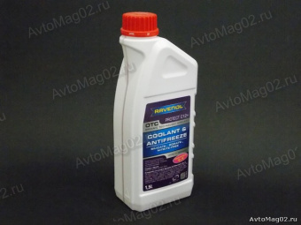 Антифриз RAVENOL  -75 С*, G-12 красный концентрат  1,5л