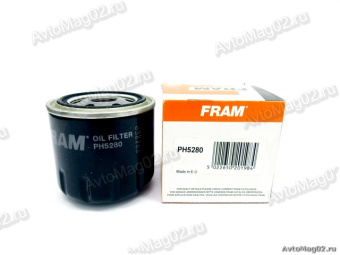 Фильтр масляный FRAM  PH 5280    ( Subaru ) (SM 121, 166)