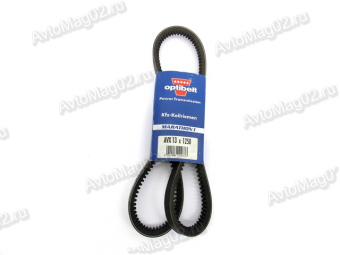 Ремень генератора ПАЗ 1250 зубчатый (ДИЗЕЛЬ)  (AVX 13) Optibelt 240-1308020/33081-1308021
