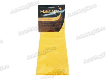 Салфетка Magic Star микрофибра с уголком 35х40 замшевая MS-1114N