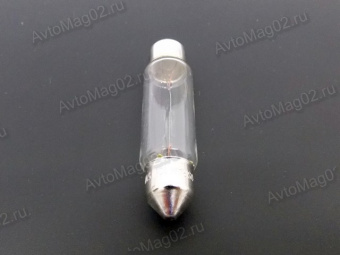 Лампа салонная / ном. знака 12В SV8,5  C 5W  41мм  OSRAM 6413