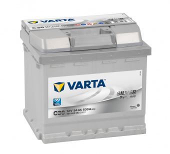 Аккумулятор  54 А*ч  VARTA  Silver Dynamic EN 530A 554400  (о.п.)