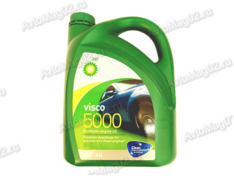 Масло моторное BP Visco 5000 5W-40 (синтетика)   4л