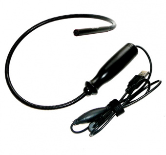 Эндоскоп механика (видеокамера с подсветкой) (подк. к комп. ч/з USB)   Дело Техники  837214