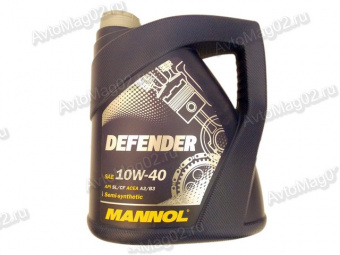 MANNOL Stahlsynt  Defender 10W-40 (п/с)  4л API SL/CF MB 229.1  VW 505.00/501.00