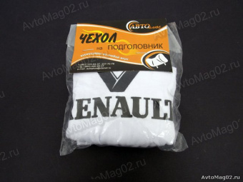 Чехлы на подголовник 2шт "RENAULT"