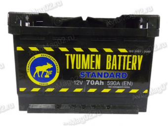 Аккумулятор  70 А*ч  АПЗ (Tyumen Battery)  STANDARD  EN 590А (о.п.)  Логан