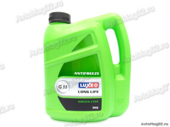 Антифриз LUXE G11  GREEN LINE зеленый   3кг