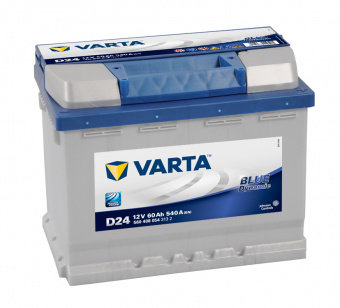 Аккумулятор  60 А*ч  VARTA  Blue Dynamic  EN 540А 560408  (о.п.)