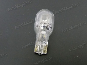 Лампа безцокольная 12В 16 Вт (W2,1х9,5d, W16W белая, на иномарки) OSRAM 921