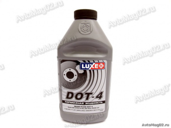 Тормозная жидкость  LUXE  DОТ-4  455г  (серебр. канистра)