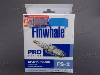 Свечи  FINWHALE  (бум.уп. по 4шт)  FS-02/FX 508 PRO  2108-21099 карб.  (3-х электрод.)