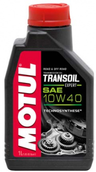 Трансмиссионное масло MOTUL Transoil Expert 10W-40  (мото, скутеры, квадро)  1л