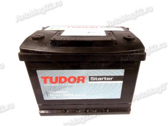 Аккумулятор  60 А*ч  TUDOR Starter  EN 500А (о.п.)