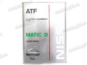NISSAN  ATF MATIC-D  Жидкость гидравлическая для АКПП   4л